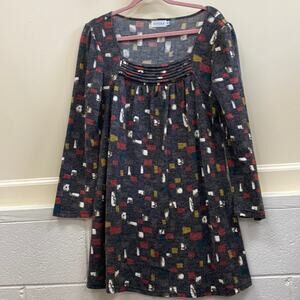 Adore M print long sleeve dress